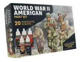 TAPWP8082 The Army Painter Warpaints Fanatic: Historical - WWII American Paint Set