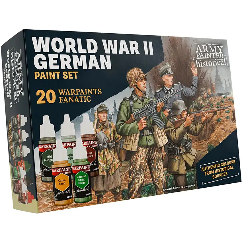 Warpaints Fanatic: Historical WWII - German Paint Set