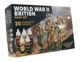 TAPWP8084 The Army Painter Warpaints Fanatic: Historical - WWII British Paint Set