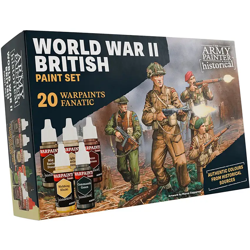 Warpaints Fanatic: Historical WWII - British Paint Set