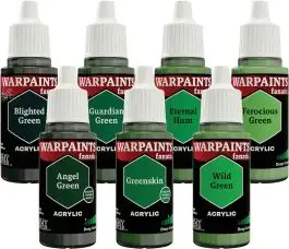 TAPWP8088 Army Painter Warpaints Fanatic: Flexible Triad PLUS Deep Green