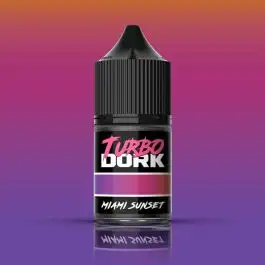 TDK-15502 Turbo Dork Miami Sunset Turboshift Acrylic Paint 22ml Bottle