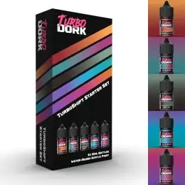 TDK-15892 Turbo Dork TurboShift Starter Acrylic Paint Set (5 Colors) 22ml Bottles