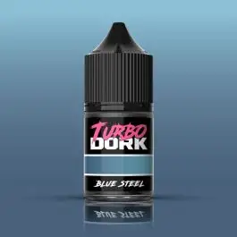 TDK-25151 Turbo Dork Blue Steel Metallic Acrylic Paint 22ml Bottle