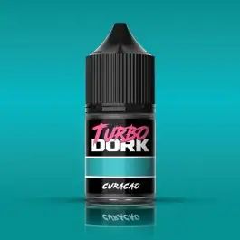 TDK-25236 Turbo Dork Curacao Metallic Acrylic Paint 22ml Bottle