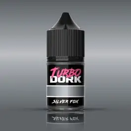 TDK-25717 Turbo Dork Silver Fox Metallic Acrylic Paint 22ml Bottle