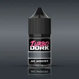 TDK-25724 Turbo Dork Six Shooter Metallic Acrylic Paint 22ml Bottle