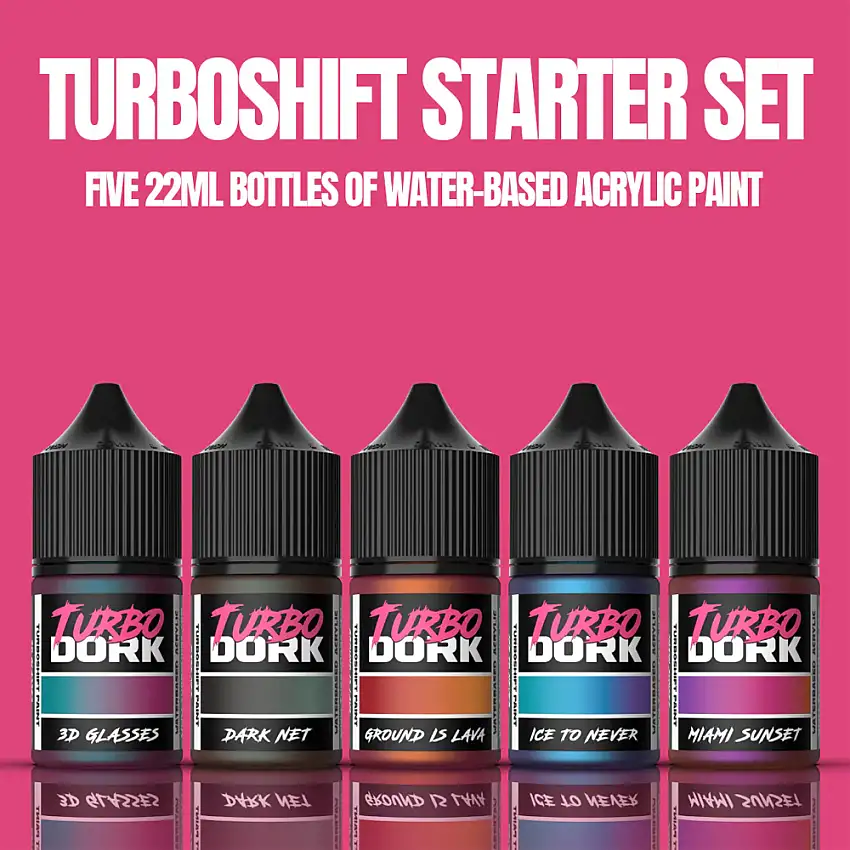 Turbo Dork: TurboShift Starter Set (5x 22ml Paints)