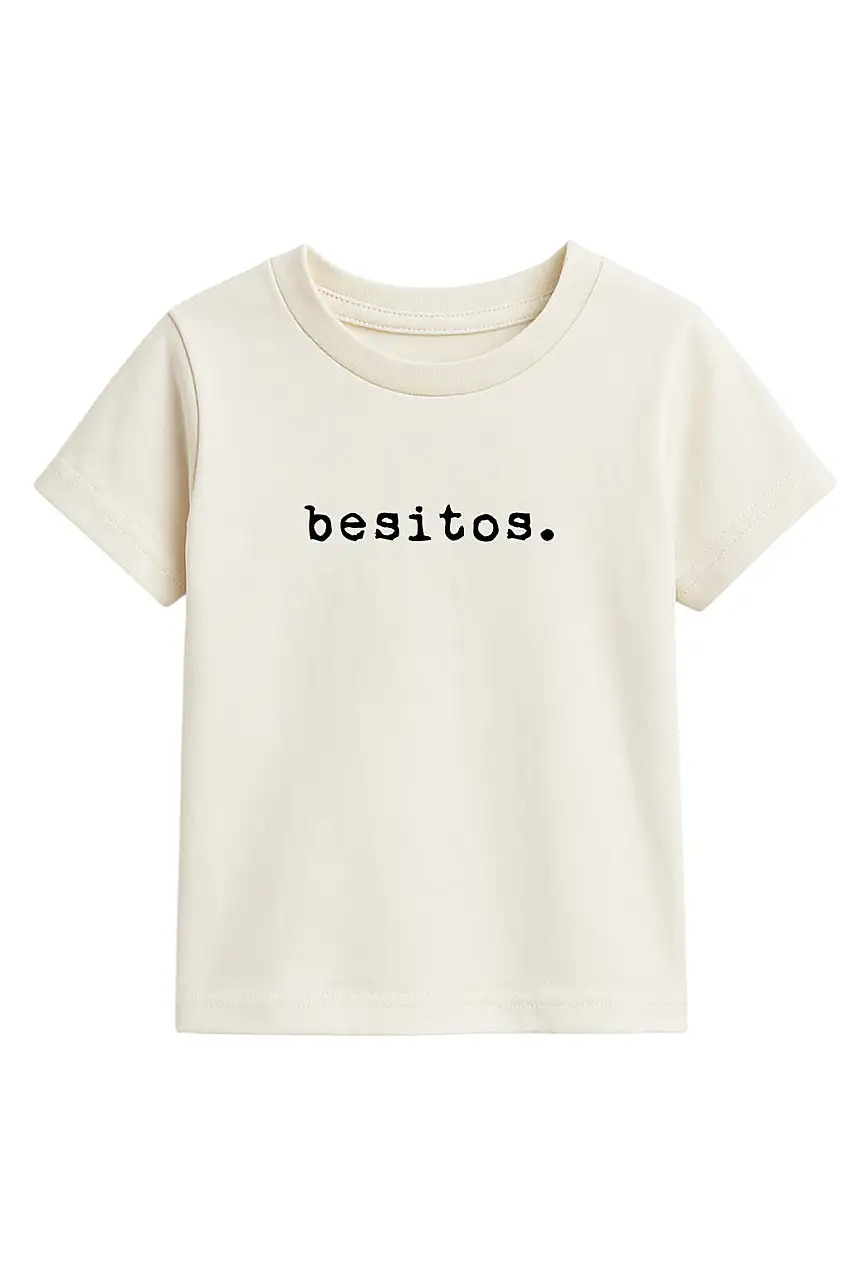 Besitos Organic Cotton Kids T-shirt Short Sleeve
