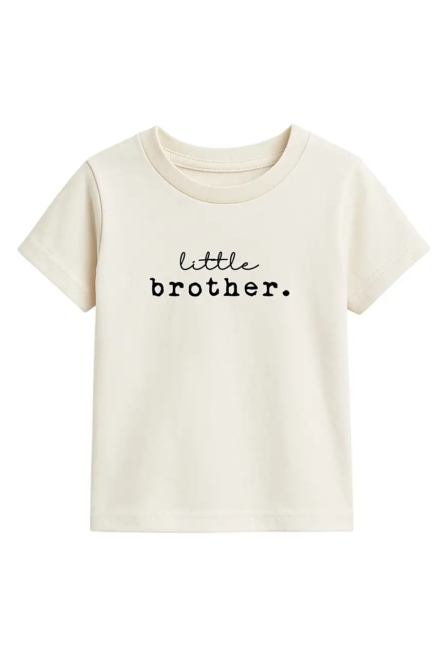 Little Brother Organic Cotton Short Sleeve Toddler T-shirt