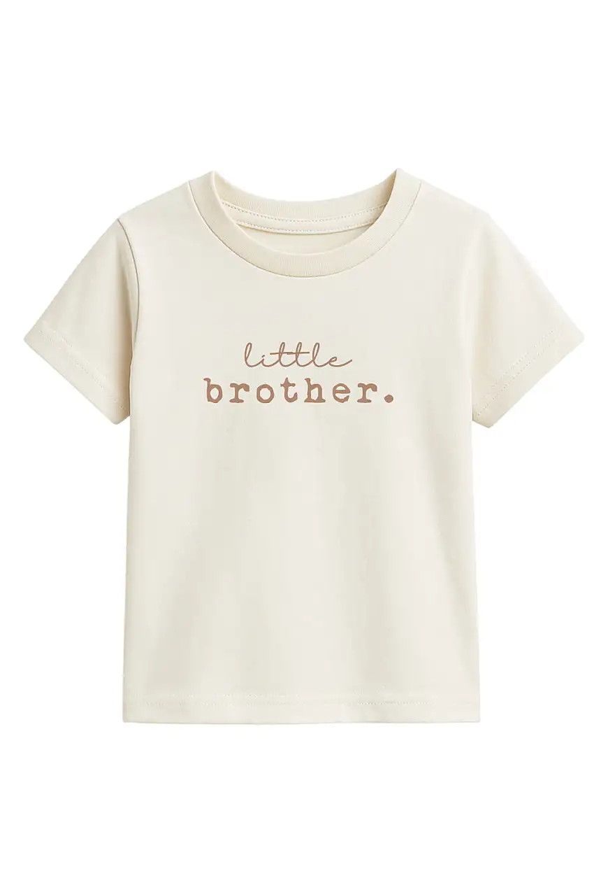Little Brother Clay Organic Cotton Short Sleeve Toddler T-shirt