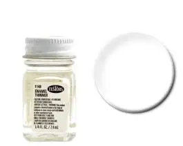 TES-1148 Testors 1/4oz. Bottle Enamel Thinner & Brush Cleaner (6/Bx)