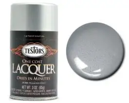 TES-1830 Testors 3oz. Spray One Coat Metallic Lacquer Diamond Dust (3/Bx)