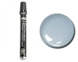 TES-2546 Testors 1/3oz. Tube Enamel Paint Marker Metallic Silver