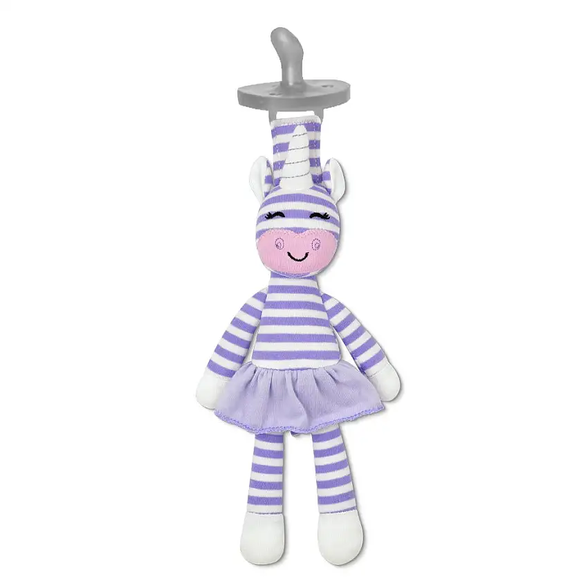 Cupcake The Unicorn - Pacifier Buddy
