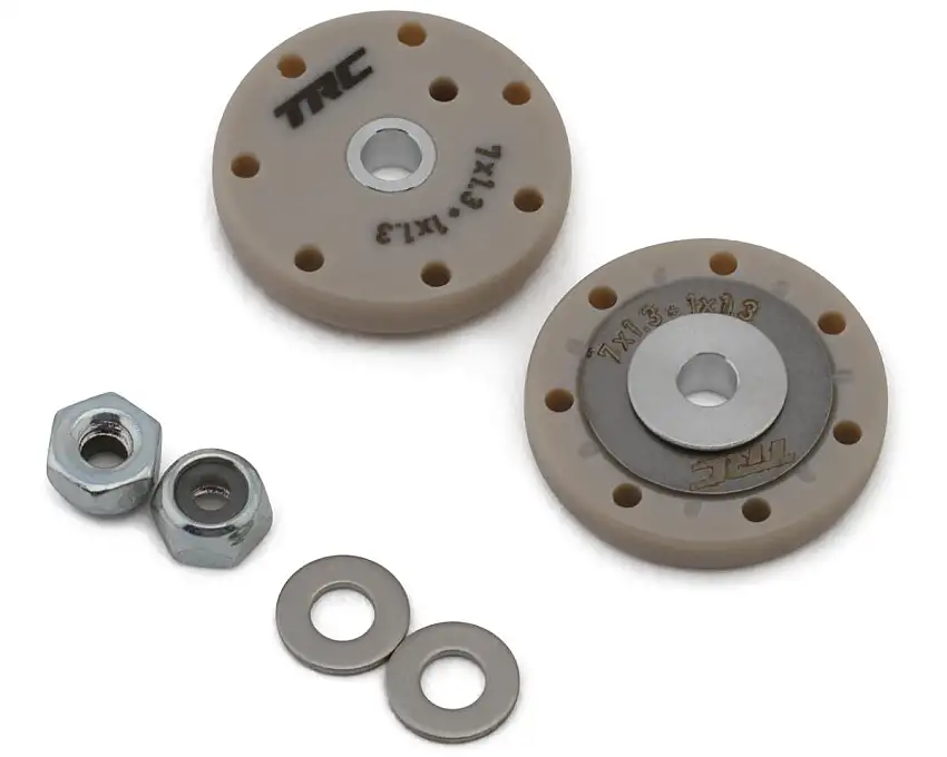 Throttlefinger Racing Concepts 15.90mm Rear Valve Shock Flat Pistons (2) (7x1.3mm) (1x1.3mm)