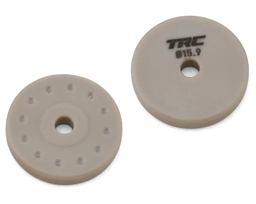 Throttlefinger Racing Concepts 15.9mm Flat Shock Piston (2) (Blank) (AE/Mugen/Tekno/Xray/Kyosho/Sworkz)