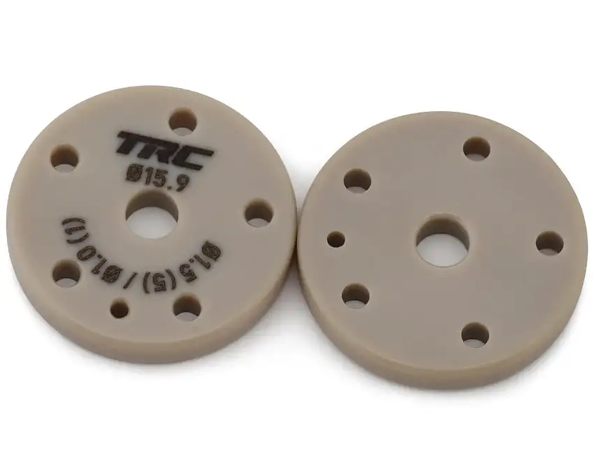 Throttlefinger Racing Concepts 15.9mm Flat Shock Pistons (1.5mm x5 + 1mm x1) (2) (TLR)