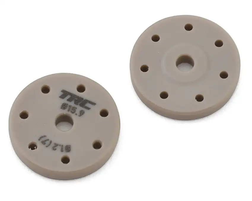 Throttlefinger Racing Concepts 15.9mm Flat Shock Pistons (2) (1.2mm x7) (AE/Mugen/Tekno/Xray/Kyosho/Sworkz)