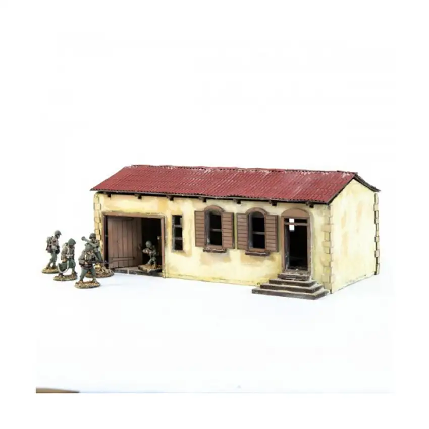Small House w/Workshop (Pre-Painted)
