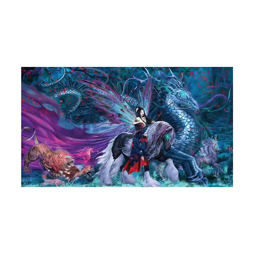 Ride of Yokai Playmat