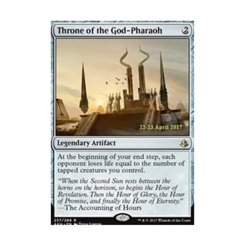 Throne of the God-Pharaoh (P) (Foil)