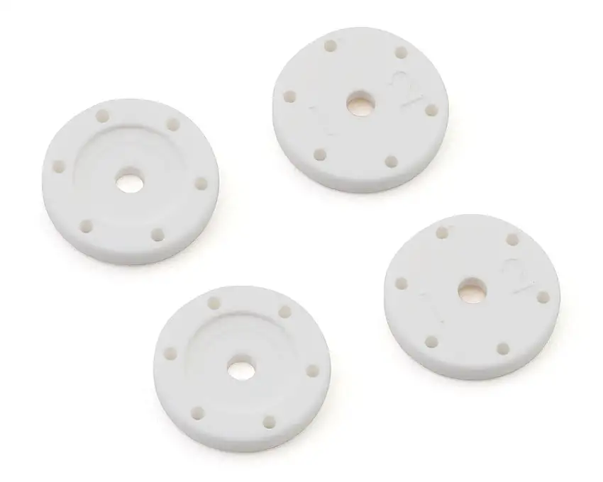 Tekno RC 16mm Flat/Flat Shock Pistons (4) (6x1.2mm)