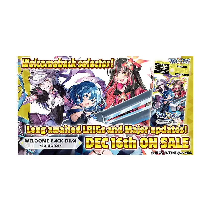 Welcome Back Diva -selector- Booster Box