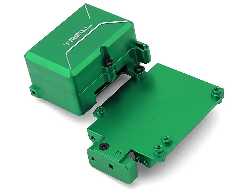 Treal Hobby Losi® LMT 2.0 Aluminum LCG Electronics Tray & Mount Set (Green)