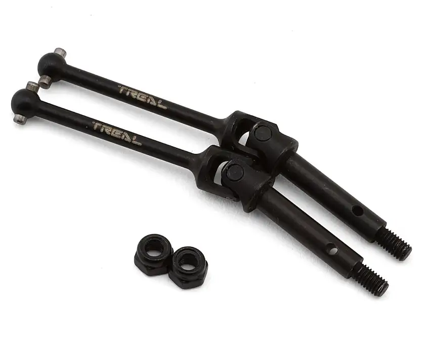 Treal Hobby Losi® Mini LMT Hardened Steel Front Universal CVD Driveshaft Set (2)