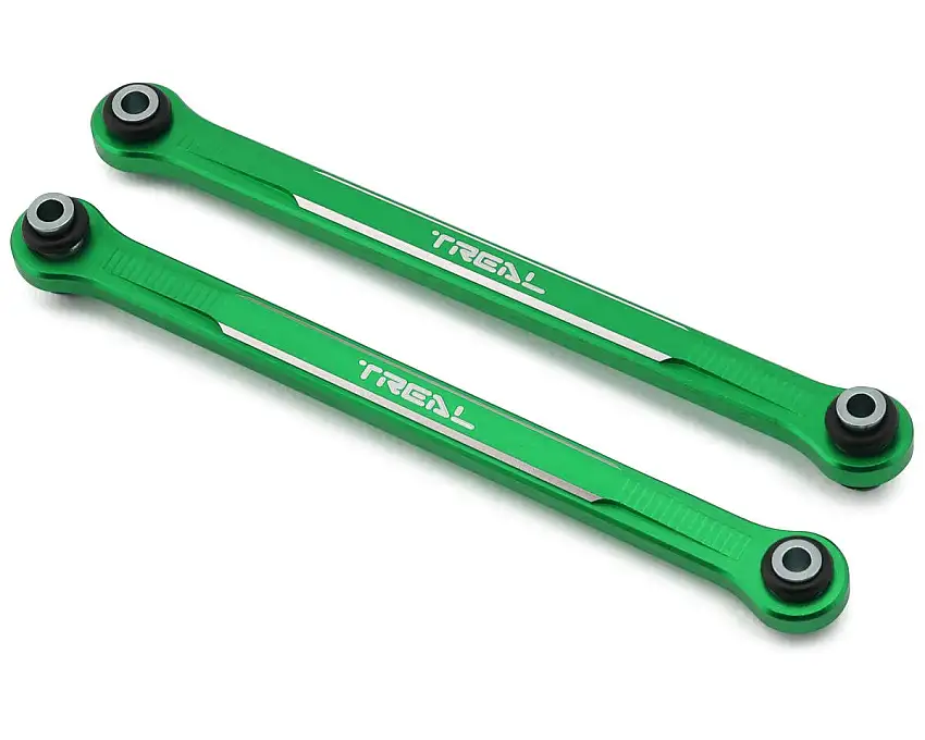 Treal Hobby 7075 Aluminum Steering Toe Links for Traxxas® Maxx® & Maxx Slash® (Green) (2) (Front)