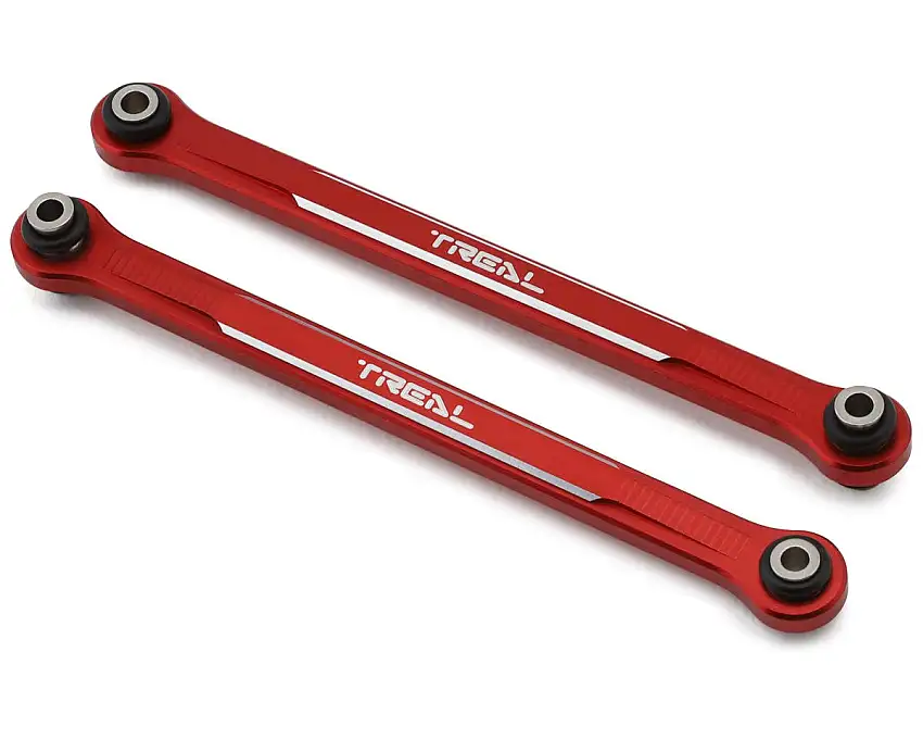 Treal Hobby 7075 Aluminum Steering Toe Links for Traxxas® Maxx® & Maxx Slash® (Red) (2) (Front)