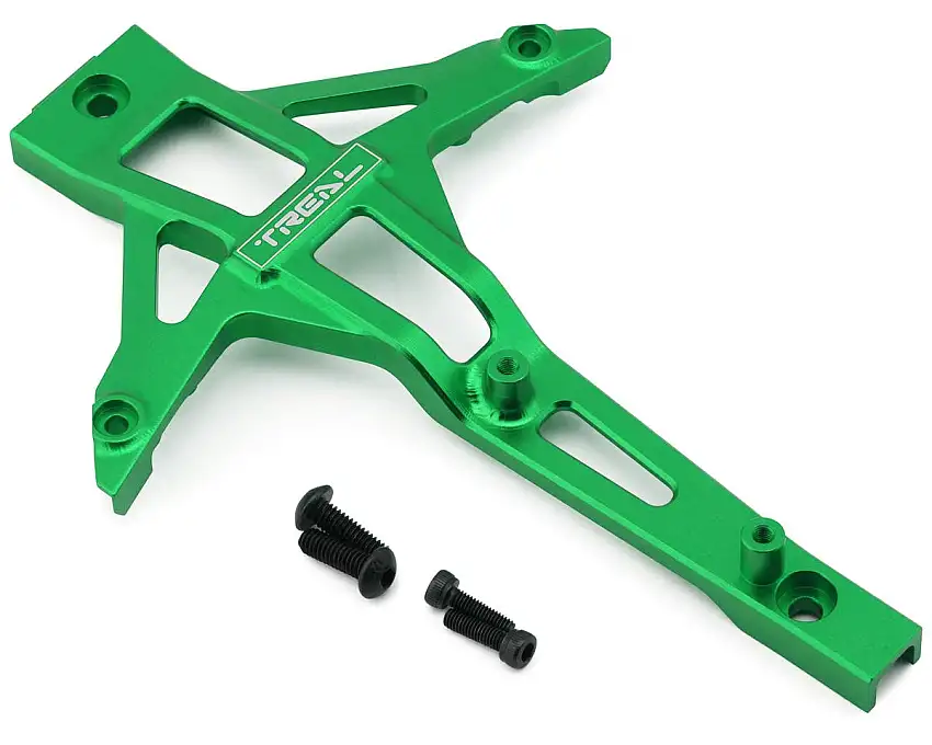 Treal Hobby 7075 Aluminum Front Chassis Brace for Traxxas® Maxx® & Maxx Slash® (Green)