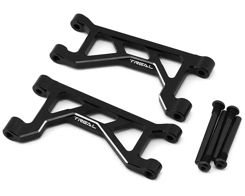 Treal Hobby 7075 Aluminum Upper Arms for Traxxas® Maxx® & Maxx Slash® (Black) (2) (Front/Rear)