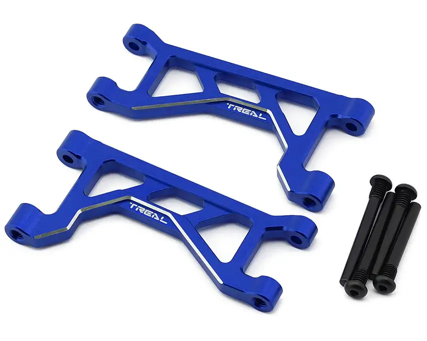Treal Hobby 7075 Aluminum Upper Arms for Traxxas® Maxx® & Maxx Slash® (Blue) (2) (Front/Rear)