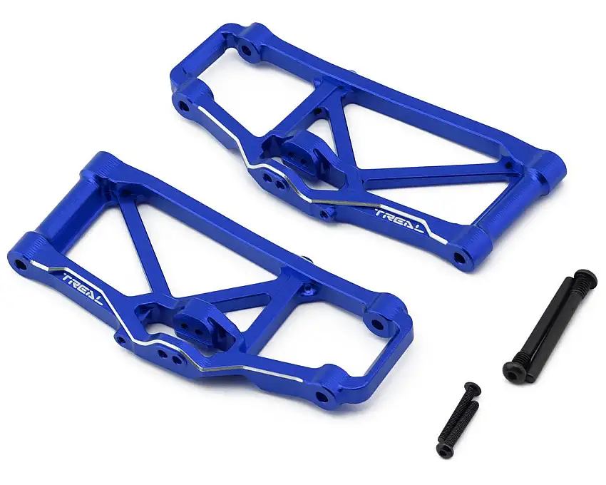 Treal Hobby 7075 Aluminum Lower Arms for Traxxas® Maxx® & Maxx Slash® (Blue) (2) (Front/Rear)