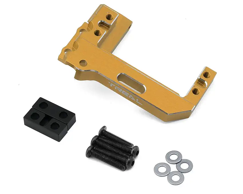 Treal Hobby H10 Optic Aluminum Servo Mount (Gold)