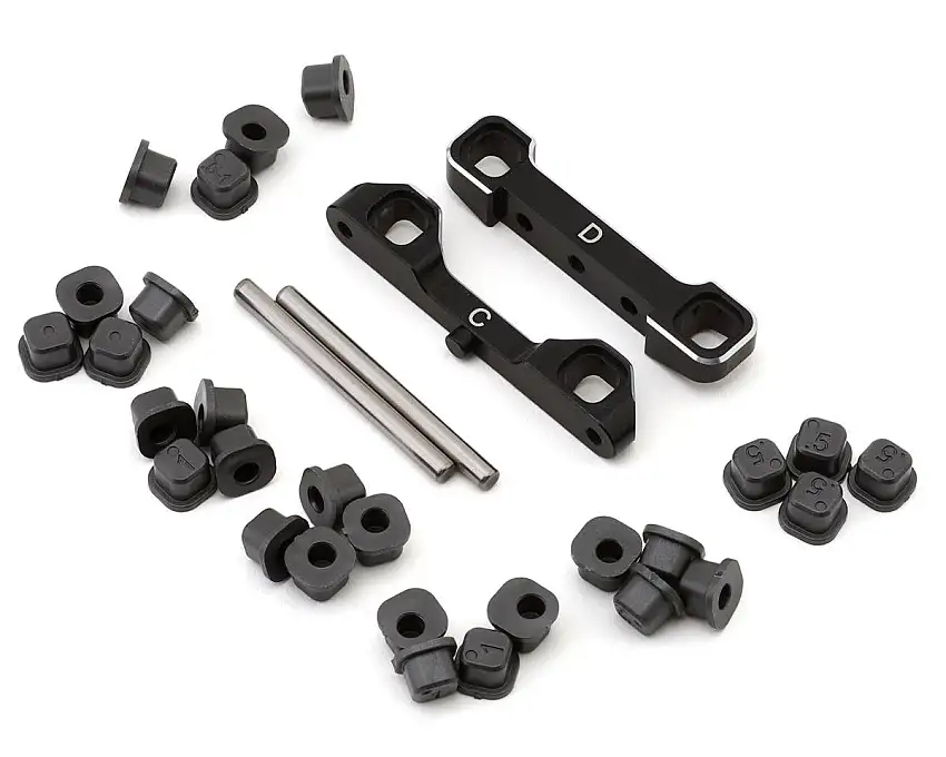 Team Losi Racing 22S Sprint Aluminum Rear C & D Blocks Set