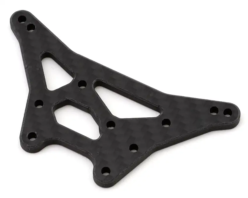 Team Losi Racing Carbon Front Shock Tower: 22S Sprint
