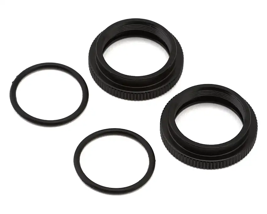 Team Losi Racing 22X 13mm Threaded Shock Spring Collars (2)