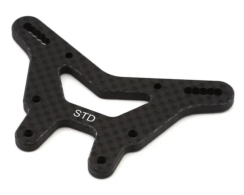 Team Losi Racing 22X Carbon Fiber Front Shock Tower (Standard)