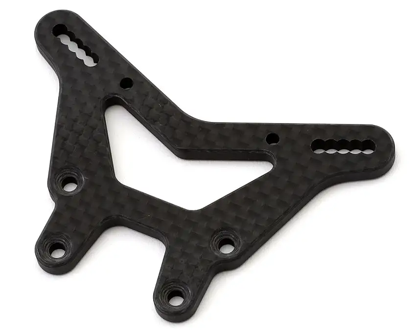 Team Losi Racing 22X Carbon Fiber Front Shock Tower (+2mm)