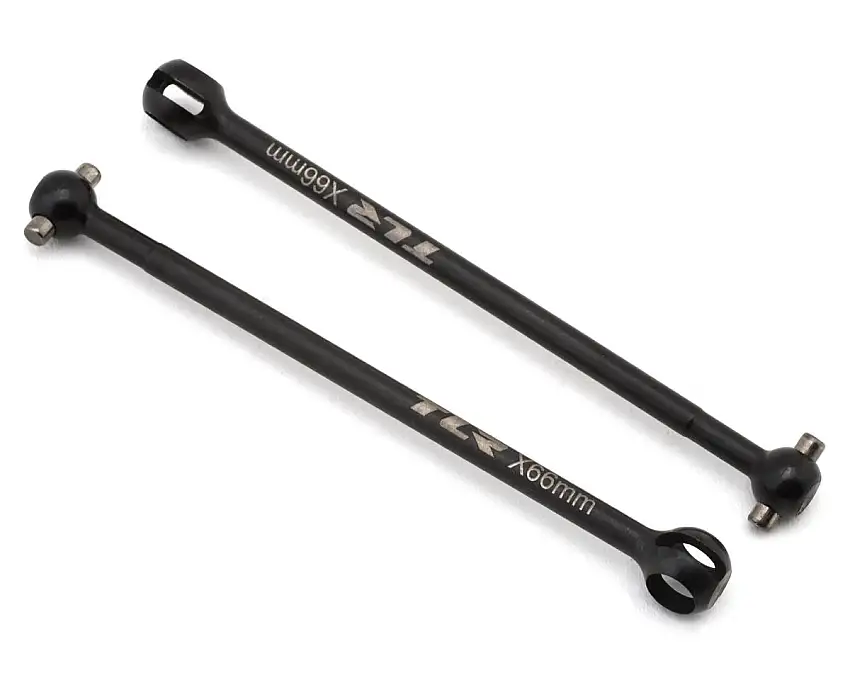 Team Losi Racing 22X CVA Driveshaft Bones (66mm) (2)
