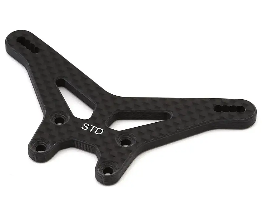 Team Losi Racing 22X Carbon Fiber Rear Shock Tower (Standard)