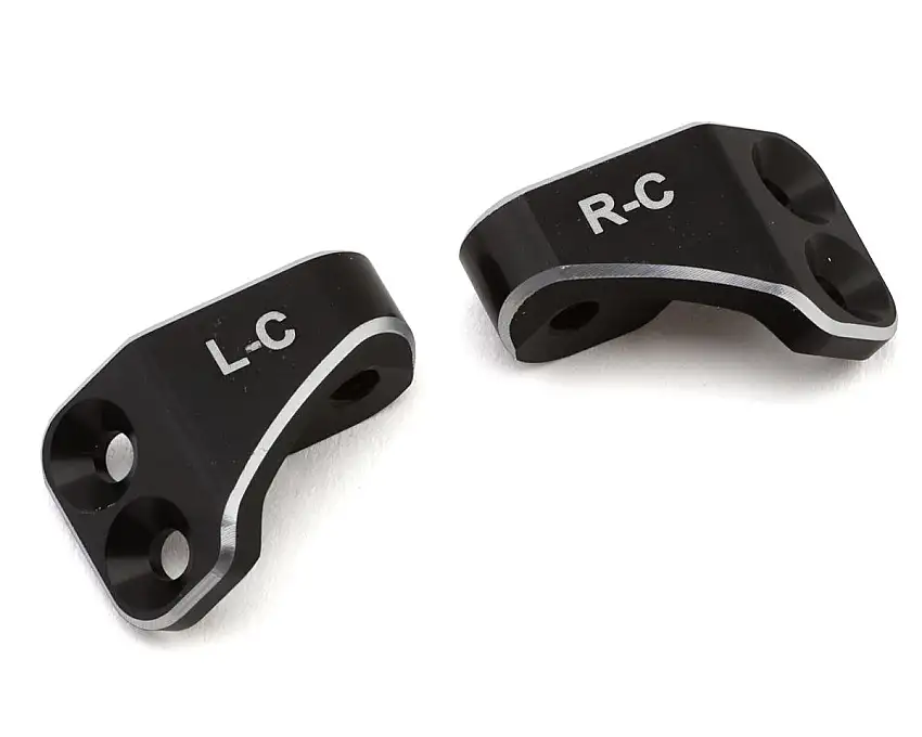 Team Losi Racing 22X Aluminum Caster Block Camber Mounts (C) (Outward/Wide) (2)