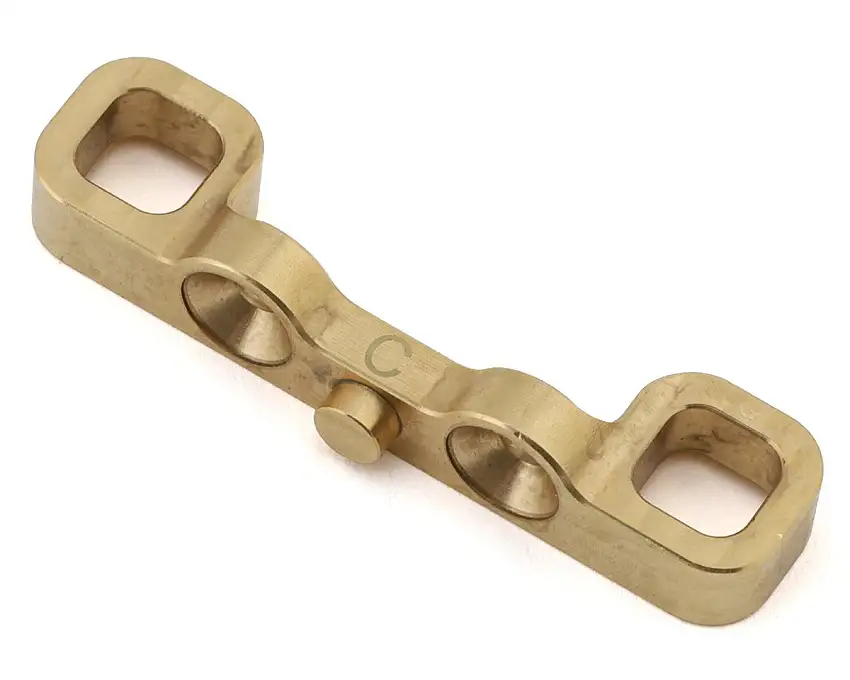 Team Losi Racing 22X Brass Suspension Mount "C" Block (6g)