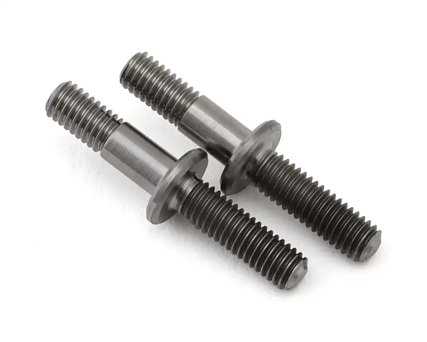 Team Losi Racing 22X Titanium Shock Standoffs (2)