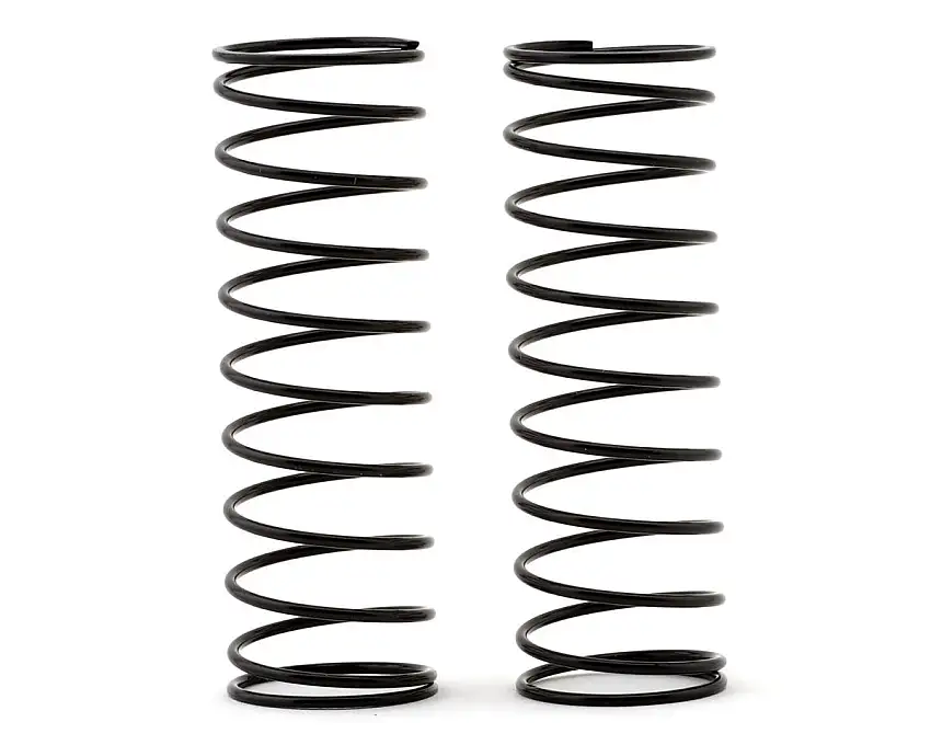 Team Losi Racing 22X 13mm Rear Shock Springs (2) (Orange/1.98lb)