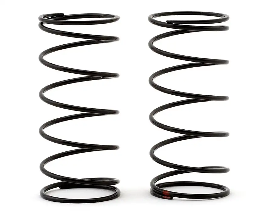 Team Losi Racing 22X 13mm Front Shock Springs (2) (Red/3.56lb)