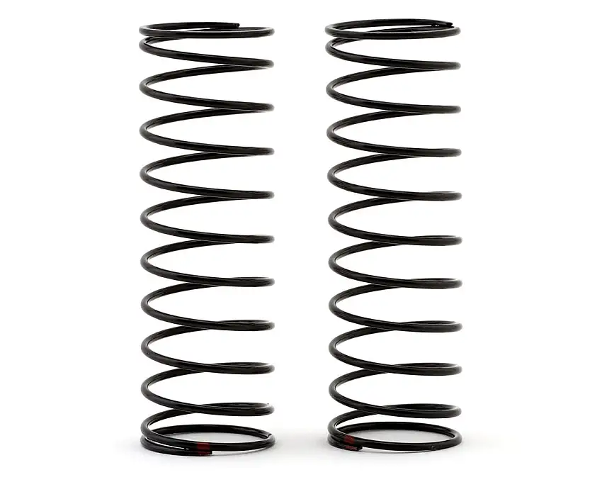 Team Losi Racing 22X 13mm Rear Shock Springs (2) (Red/1.87lb)